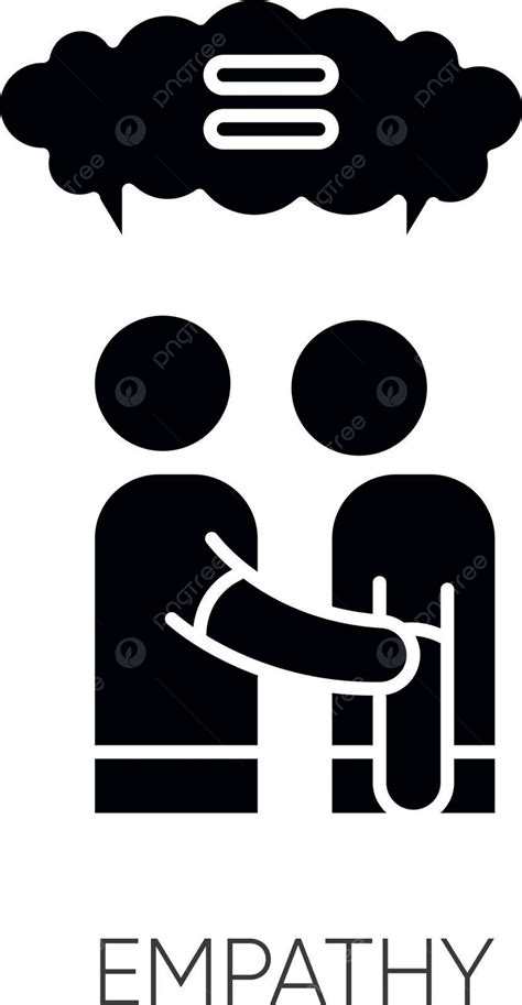 Empathy Icon Bond Understanding Support Vector Illustration Emotional ...