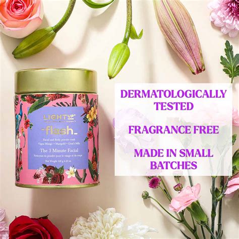 Buy Light Up Beauty Flash Facial And Body Powder Wash — Vanity Wagon