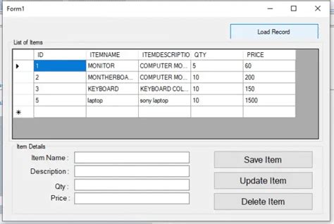 Image result for VB.NET Acess Database DevExpress