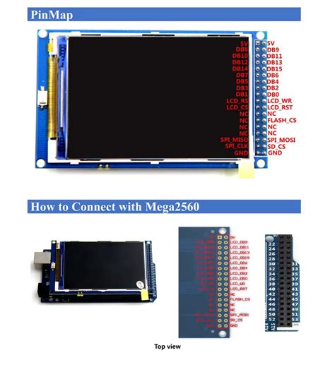 How to Test 3.2 TFT LCD Shield 的图像结果