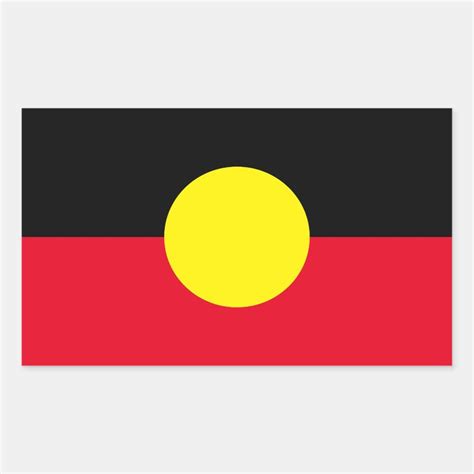 Aboriginal flag sticker | Zazzle | Aboriginal flag, Aboriginal ...