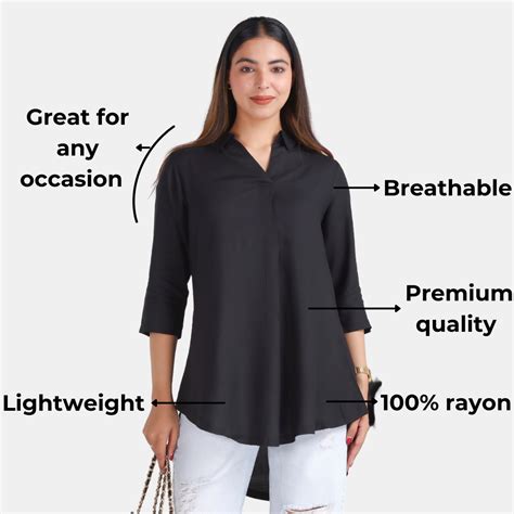 Spicy orange rayon flare top for women, casual & formal tops for women.