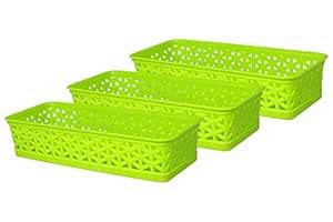 Morvi Plastic Prime Alexa 9 Multipurpose Tokri for Drawer Dividers ...