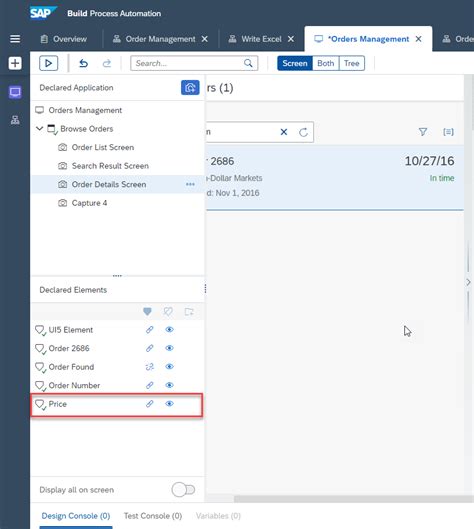 Capture Orders Management SAP UI5 Application Using Recorder | SAP ...
