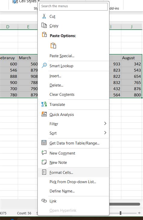 Image result for Excel Worksheet Format