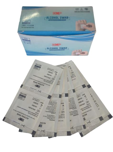 100 Sterile Antiseptic Cleaning Swabs, Antiseptic Prep Pads for Skin ...