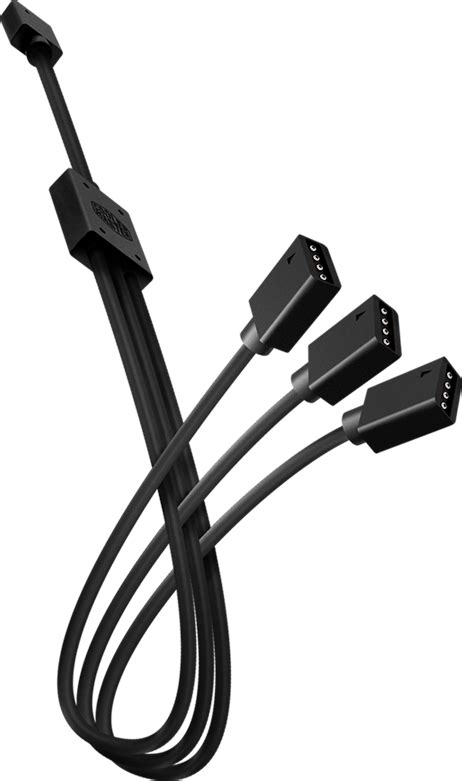 Cooler Master 1-to-3 RGB Splitter Cable for LED Strips, RGB Case Fans