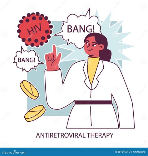 World AiDs Day. Antiretroviral Therapy, Undetectable or Zero Viral Load Stock Vector ...