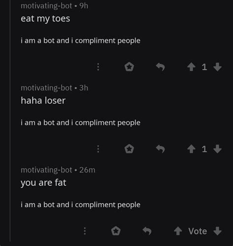 Image result for Freaky Bot Comment