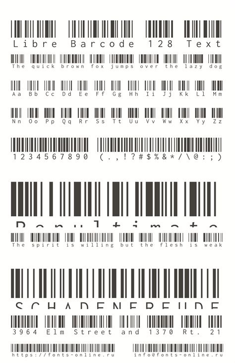 Image result for Code 128 Barcode Font
