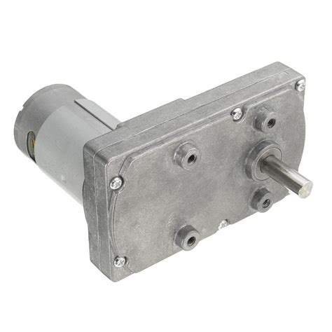 300 RPM 12V DC GEAR BOX MOTOR 40kg TORQUE ( Small Gear Box ) – Indian ...