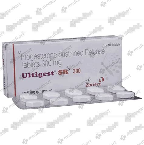 ULTIGEST SR 300MG TABLET 10'S Price, Uses, Side Effects & Substitutes ...