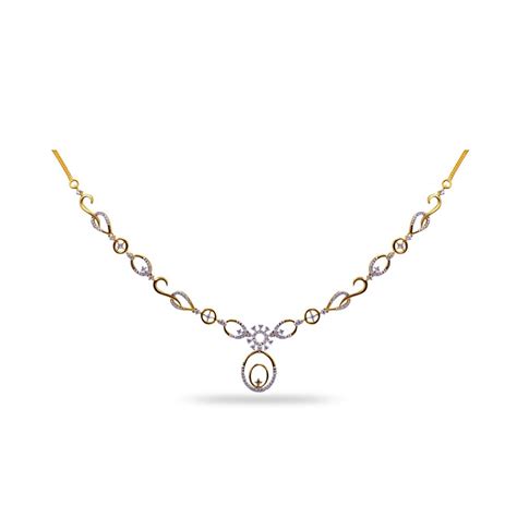Joyalukkas Pride Diamond Collection 18k Yellow Gold and Diamond Chain ...