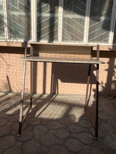 Image result for Computer Table Two Layers