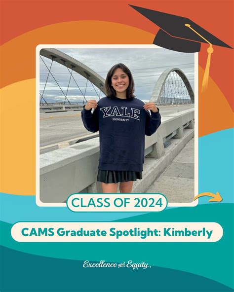 🎉 Graduate Spotlight: Kimberly from CAMS 🎉 As we count down to ...