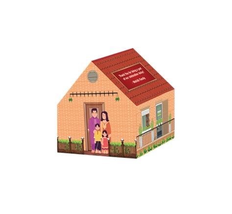 Buy Personalized Housewarming Return Gift Box with premium Dry fruits ...