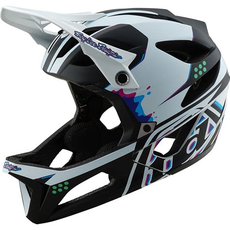 Troy Lee Designs Casque - Stage MIPS - Trooper White - BIKE24