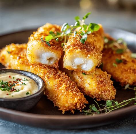 Baked Fish Sticks - Healthy & Delicious