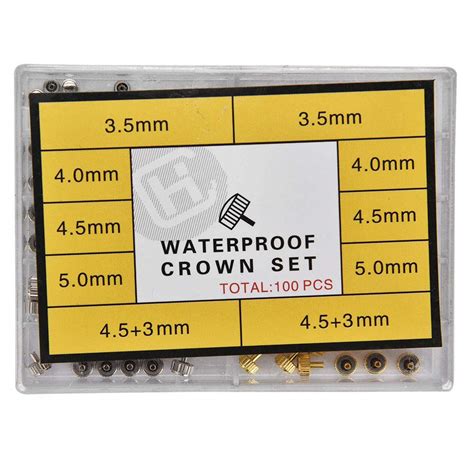 Watch Crowns Repairing Replacement Tool, O Ring Box Set Watch Repair ...