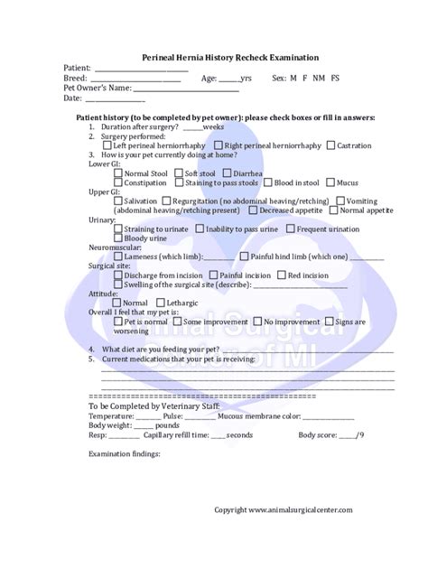 Fillable Online hernia repair using rectus abdominis muscle flap Fax ...