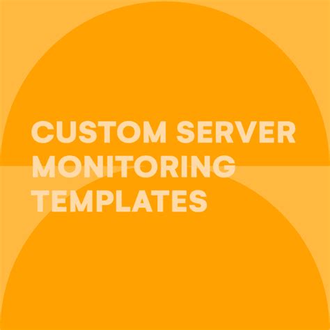 Image result for Server Monitoring Template