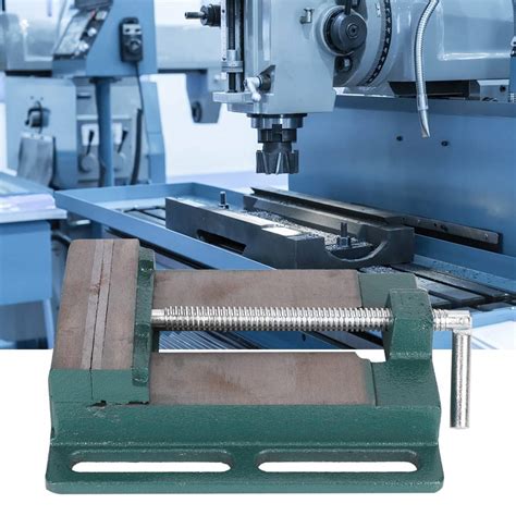 Machine Vise, High Hardness Table Vise American Fat-Jaw Cast Iron 5 ...
