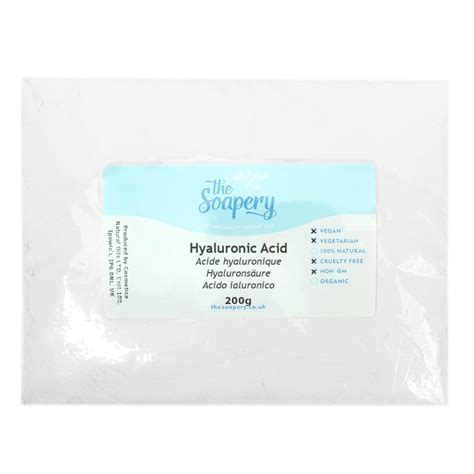 Buy Pure Hyaluronic Acid Powder | Free Shipping | TheSoapery