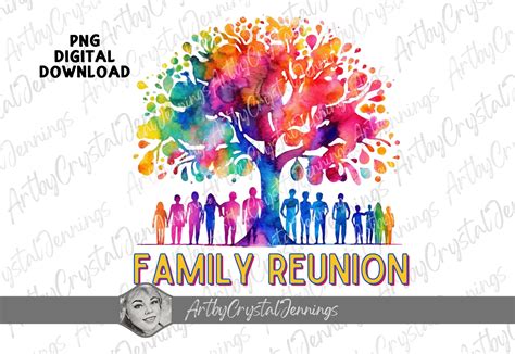 Family reunion png digital download instant download family reunion t ...