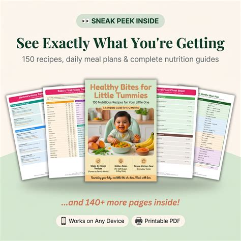 Healthy Bites | 150 Nutritious Recipes + Daily Meal Plan for 6-12 Mont ...