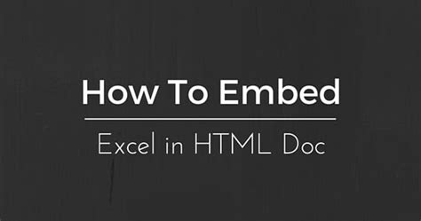 Image result for HTML Embed Excel Spreadsheet