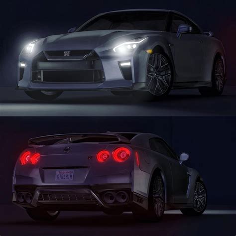 2021 Nissan GT-R Nismo with HQ Interior - The Sims 4