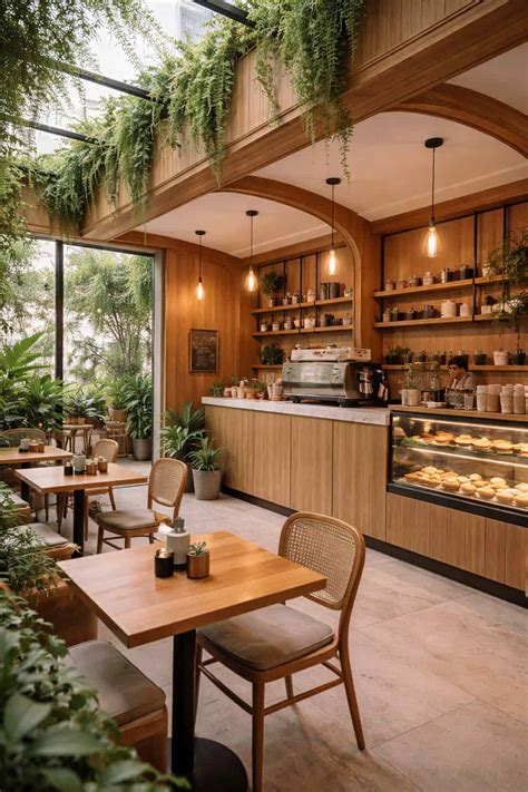 Cozy Cafe Interior Design That