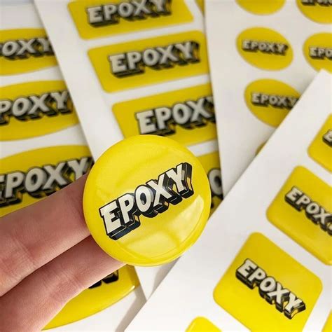 Dome Stickers - Epoxy Dome Stickers Manufacturer from Bengaluru