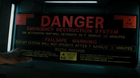 Image result for Alien Self-Destruct Scene
