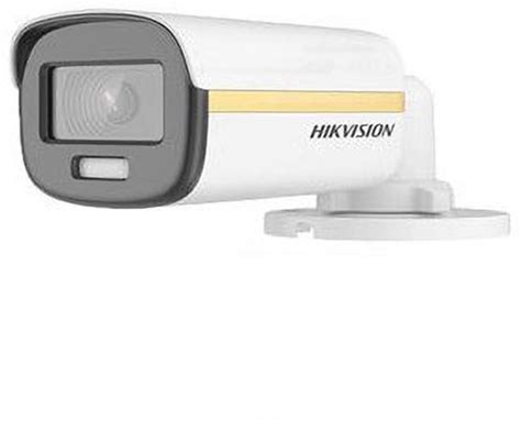 HIKVISION DS-2CE10DF3T-FS 2 MP ColorVu Audio Fixed Mini Bullet Security ...