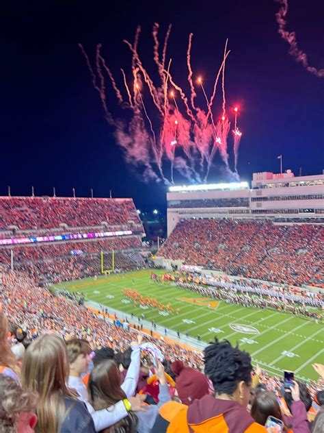 Virginia tech football game in 2025 | Virginia tech, Virginia tech ...
