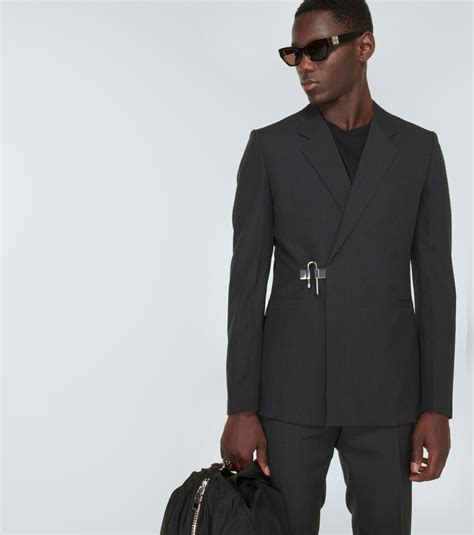 Givenchy - Padlock wool suit jacket Givenchy