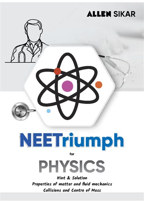 Properties of Matter & Fluid Mechanics: Hint Solutions (Course Code: 00 ...