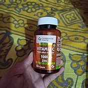 Carbamide Forte Natural Vitamin C Amla Extract 1000mg with Zinc for ...