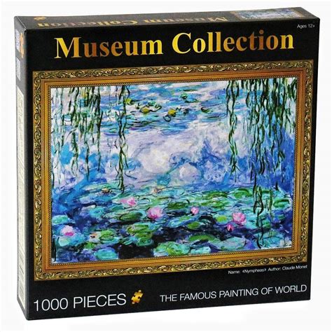 Moruska Water Lilies By Claude Monet Jigsaw Puzzle 1000 Piece ...