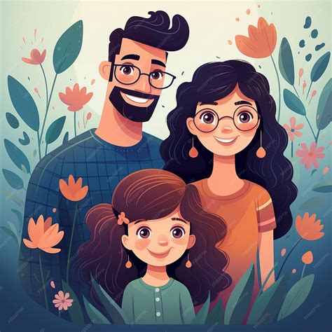 Premium Vector | Family Illustration