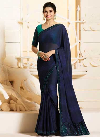 15 Latest Saree Designs For Short Heighted Girls - DusBus