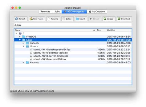 Image result for Rclone Windows GUI