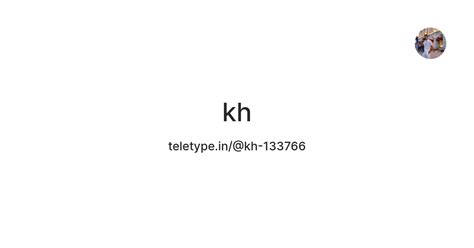kh — Teletype