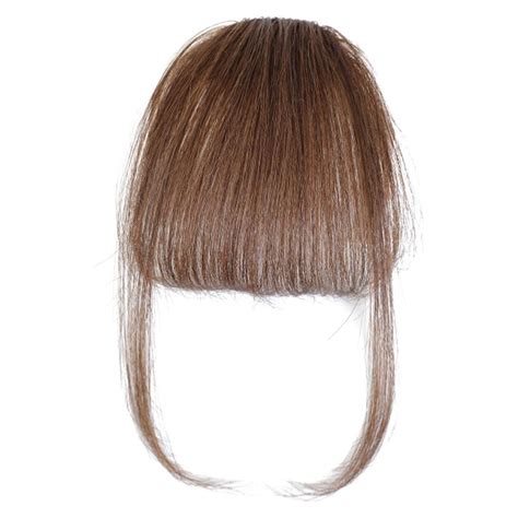 Clip in Bangs,Clip on Bangs Human Hair 100% Real,Natural Fake Bangs ...