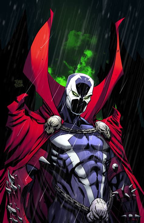SPAWN Variant Cover by TONY TYLERMy first drawing of Spawn. It is very ...