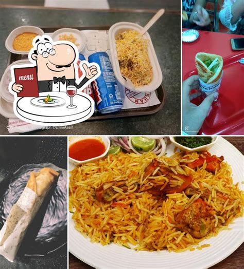 KHAN BABA Restaurant (chicken kathi roll &special fish roll first tym ...