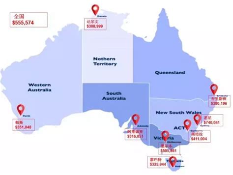澳洲地图全图高清版_澳大利亚 - 随意优惠券