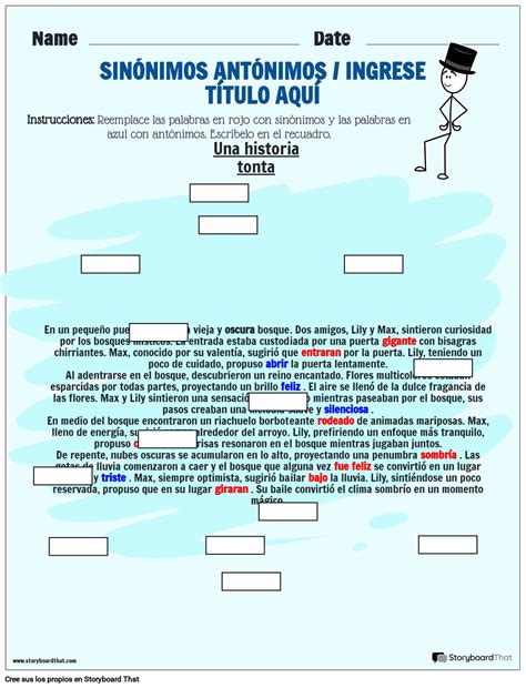 Sinonimos y antonimos clases de palabras PowerPoint Spanish Resources - Educational Images ...