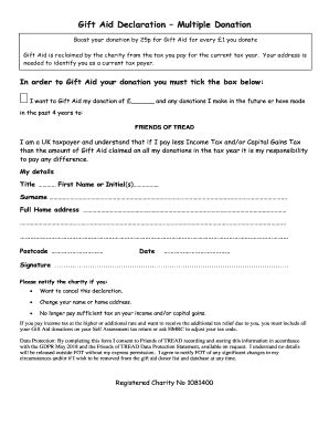 Joint Declaration Form - Fill Online, Printable, Fillable, Blank ...